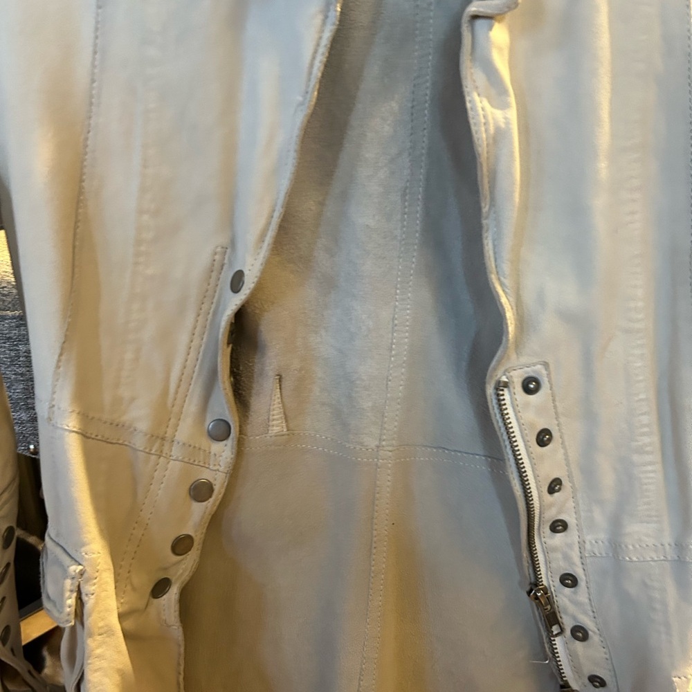 Jakett light weight suede jacket - Picture 4 of 5